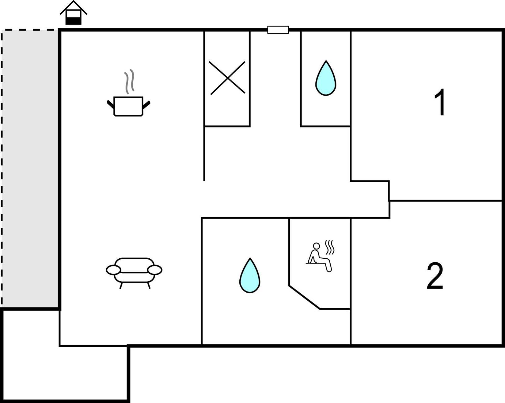 Beautiful Home In Dagebuell With Wifi 외부 사진